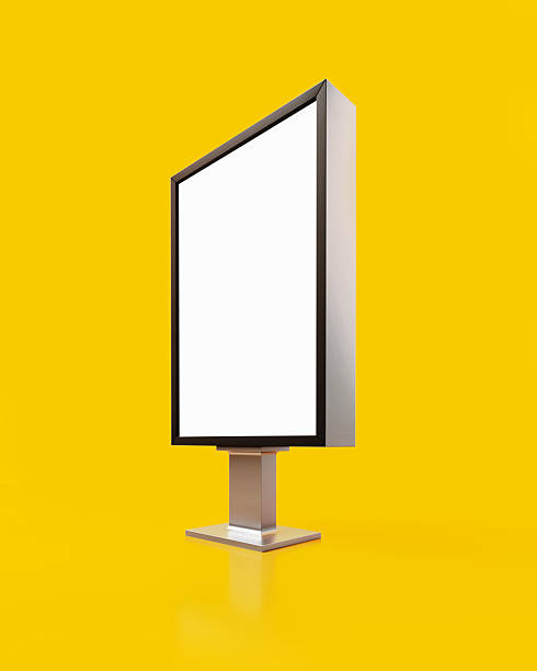 istock Billboard - Retail Display On Yellow Background 2253959737