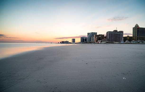 istock Sunset on Coney Island Beach. 2253960672