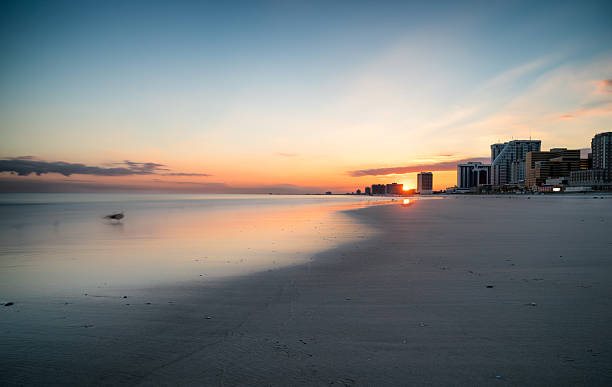 istock Sunset on Coney Island Beach. 2253962409