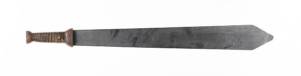 istock Spartan sword isolated on white background 2253962446