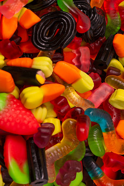 istock Assorted colorful gummy candies. Jelly  sweets. 2253962710