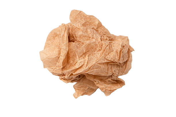 istock Crumpled paper isolated on white background. Copy space. 2253962749