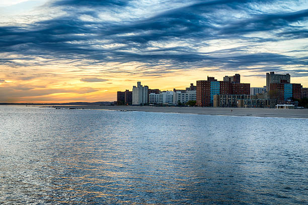 istock Sunset on Coney Island Beach. 2253963564