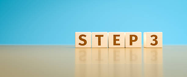 istock Wooden toy cubes forming the text 
