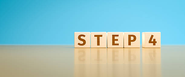 istock Wooden toy cubes forming the text 