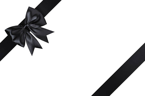 istock Black Bow Ribbon Isolated 2253964989