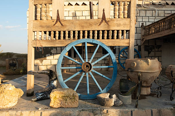View of Harran Kumbet adobe houses from different angles.