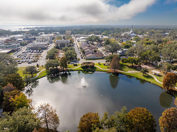 istock Leesburg, Florida Aerial View 2253977370