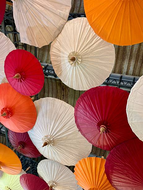 istock Colourful umbrellas Thailand 2253979508