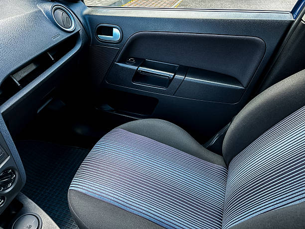 istock Modern car interiors provide not only stylish designs but also feature highquality fabric seats, which greatly enhance both aesthetics and comfort, ensuring an enjoyable journey for all passengers 2253983198