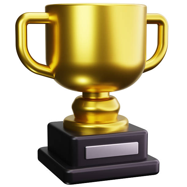 istock Golden Trophy Achievement Award 2253991031