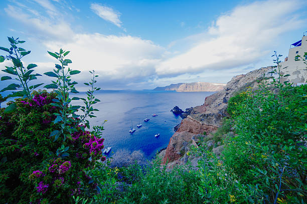 Beautiful scenery of Santorini