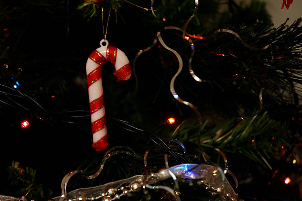 Christmas ornament on a Christmas tree