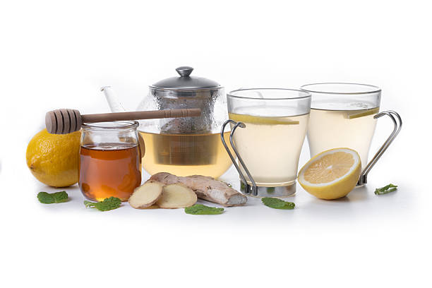 istock Ginger tea with honey and lemon 2254024023