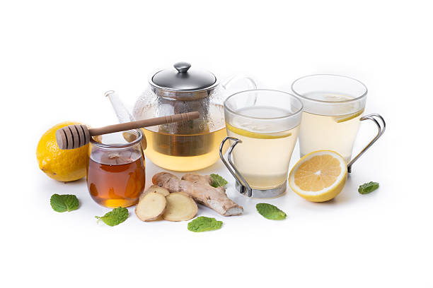 istock Ginger tea with honey and lemon 2254024028
