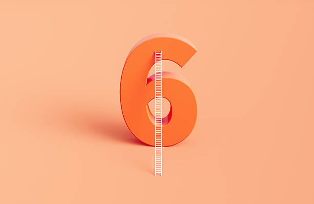 Question Mark And Number 6