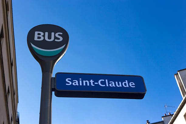 Bus stop sign with the letter h indicating a public transport stop in germany