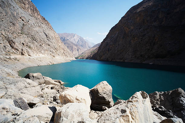 Photo of a lake in Tajikistan