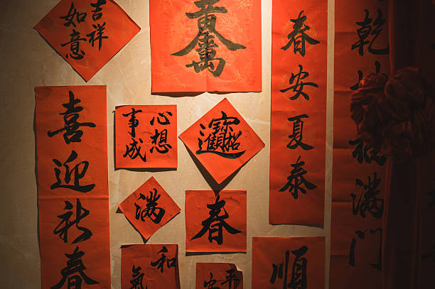 Chinese Calligraphy character for Happy Chinese New Year