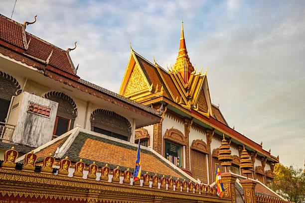 Wat Preah Prom Rath In Siem Reap, Cambodia