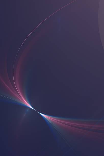 Abstract Fractal Background With Chaotica Software, Futuristic Digital Art Texture, Luxury Dark Pink Geometric Lines, Modern Technology Wallpaper, Creative Graphic Design Concept