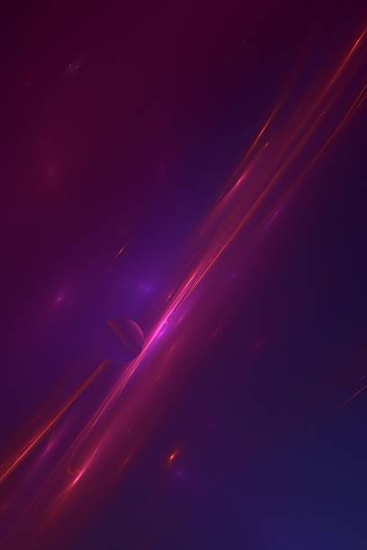 Abstract Fractal Background With Chaotica Software, Futuristic Digital Art Texture, Luxury Dark Pink Geometric Lines, Modern Technology Wallpaper, Creative Graphic Design Concept