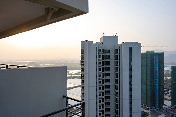 istock Urban Skyline View from High-rise Building 2254077703