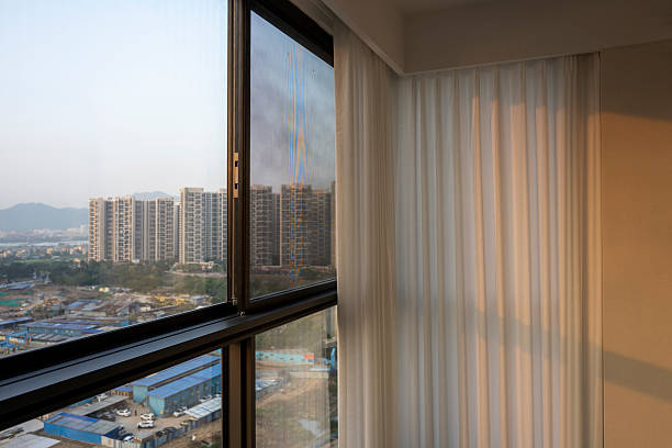 istock Urban View from High-rise Window 2254077728