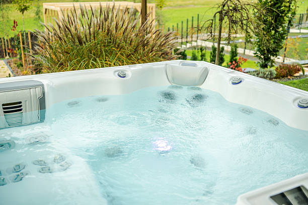 istock Relaxing Time in a Hot Tub on a Sunny Day 2254077866
