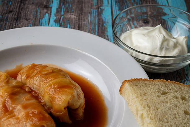 istock Traditional Hungarian Stuffed Cabbage Dish 2254078957