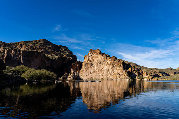 A beautiful late-December day on Canyon Lake, just outside of Phoenix, Arizona.