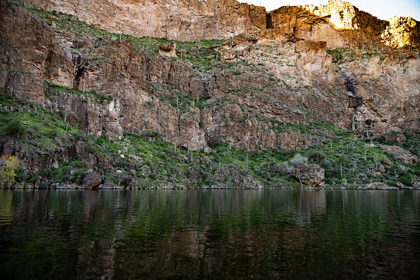 A beautiful late-December day on Canyon Lake, just outside of Phoenix, Arizona.