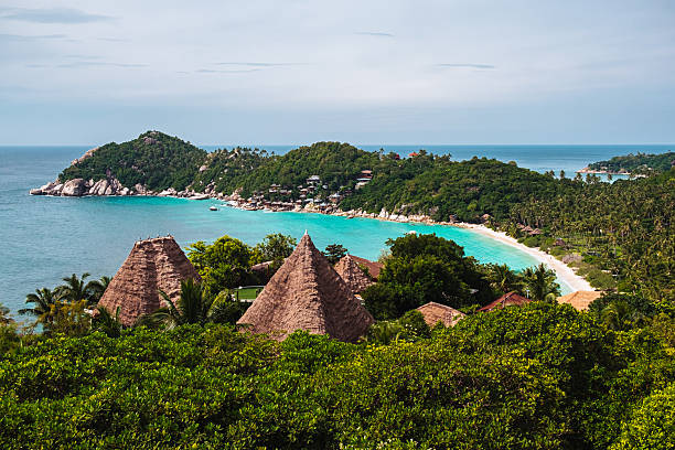 Beach view in Koh Tao, Thailand