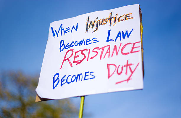 Sign with Thomas Jefferson Quote: ....Resistance Becomes Duty