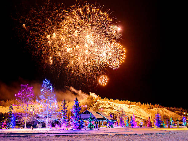 istock Golden Fireworks, Yukon 2254104305
