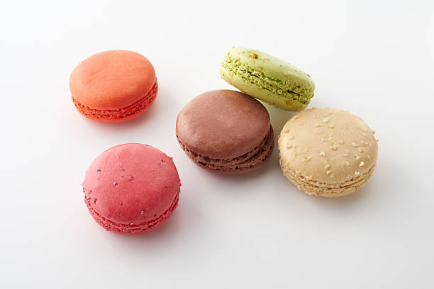 istock The image of French macarons 2254105246