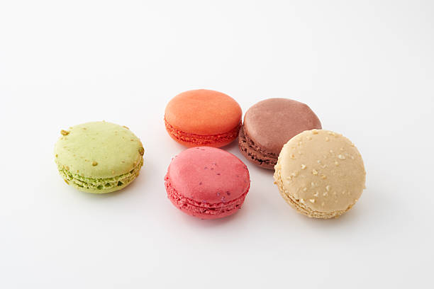 istock The image of French macarons 2254105409