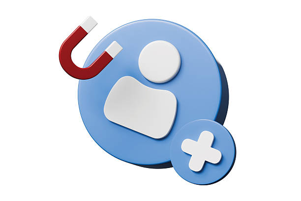 Transparent blue glass icon, 3d rendering. 3D illustration.