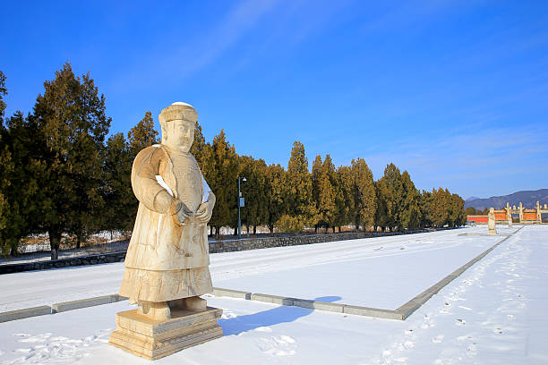 The Terracotta Army in wild grass