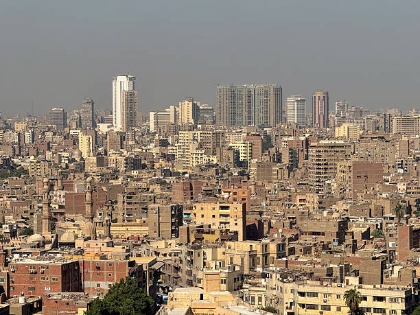 istock Modern and historic Cairo skyline panorama from the Citadel 2254115128