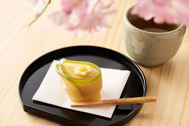 istock Nerikiri: Traditional Japanese wagashi made from sweetened bean paste. 2254120959