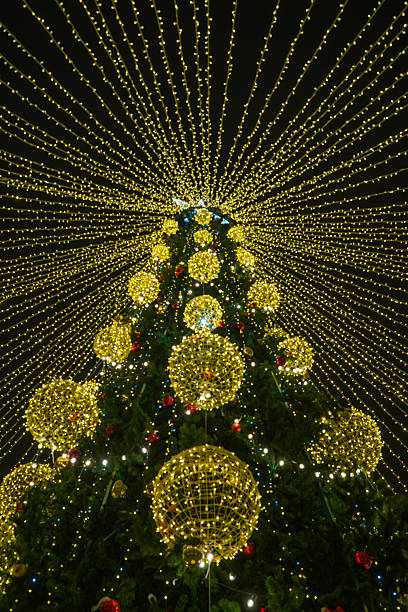 istock christmas holiday background with blurred bokeh and lights 2254122509