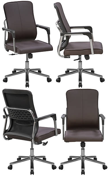 istock Modern office chair isolated on white background 2254124028