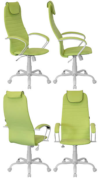 istock Modern office chair isolated on white background 2254124056
