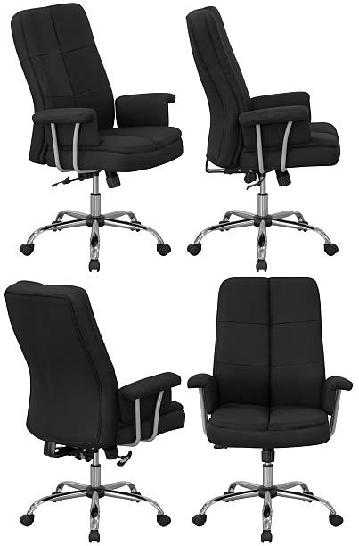 istock Modern office chair isolated on white background 2254124075