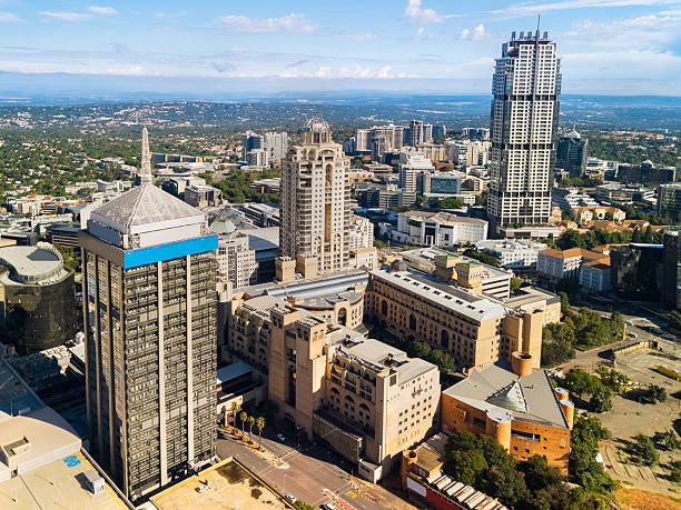 istock Sandton City with Sandton Square 2254129882