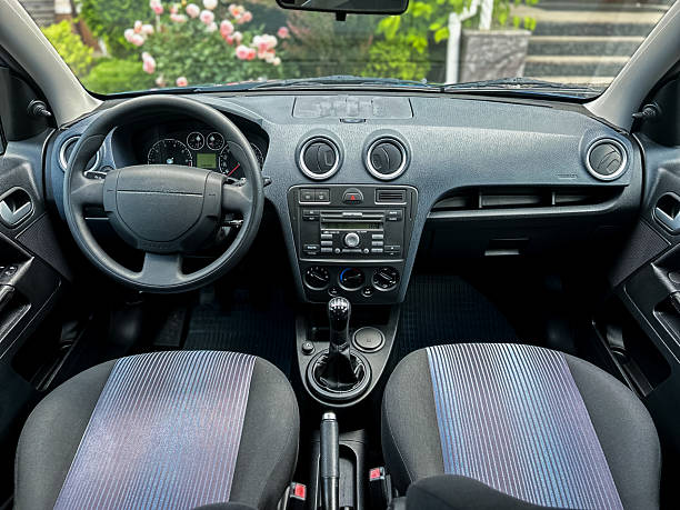 istock The interior of a modern compact car blends ergonomic design with stylish accents, creating a comfortable and attractive space for drivers and passengers, improving the overall travel experience 2254139075
