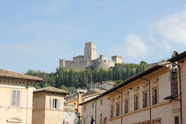 Rocca Maggiore Castle Fortress in Assisi