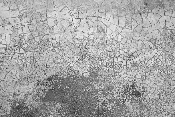 Grunge cracked concrete wall texture abstract background