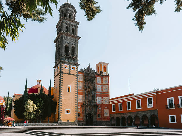 istock Ex-convento de San Francisco de Puebla church, Mexico 2254155074